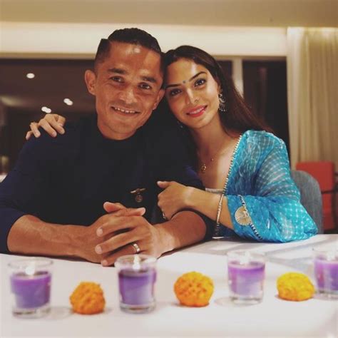 wife of sunil chhetri|Sunil Chhetri Wife